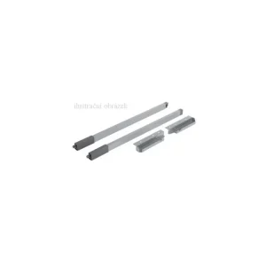 Značkový SB reling 450 hranatý titan 140mm