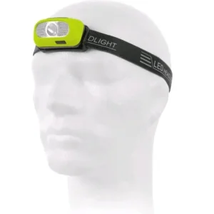 Autentický Čelovka CREE LED XPG, nabíjecí,fluorescenční žlutá