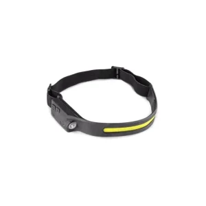 Čelovka CXS XPE LED / COB LED se svítícím LED páskem Doprava Zdarma