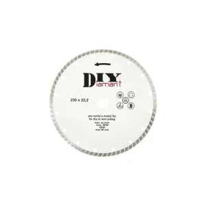 DIYT230 - Diamantový řezný kotouč DIY - TURBO Bezpečná Platba