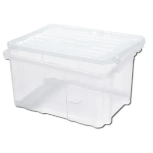 Značkový PROSPERPLAST Box plastový s víkem Cargobox | 400x300x200 mm