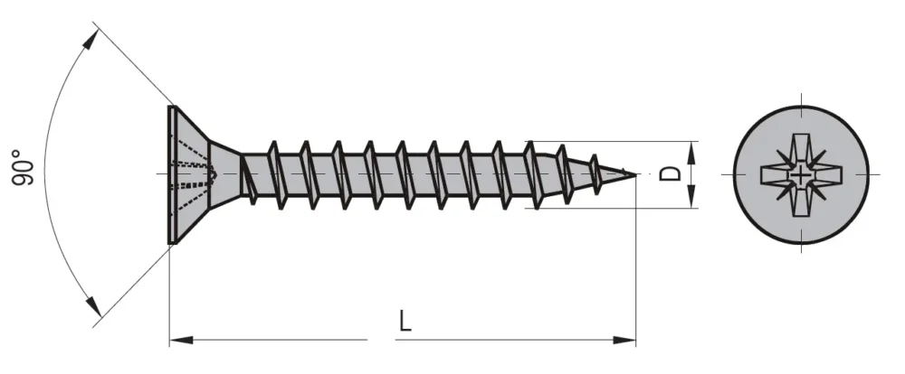 Objednat Nyní Vrut uni ZH 6 x 70závit 2/3(250ks/bal)