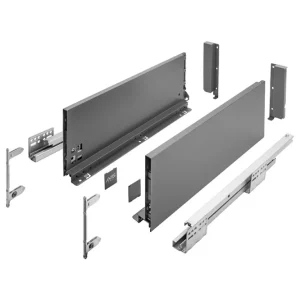 Značkový Zásuvkový Box Slim P2O C 350C 167/350mm vysoký Antracit