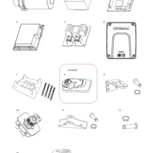 041A0301 odblokovací mechanismus s klíčem Oblíbený