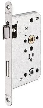 Značkový Zadlabací zámek, pro otočné dveře, BMH 450, třída 4, koupelna/WC