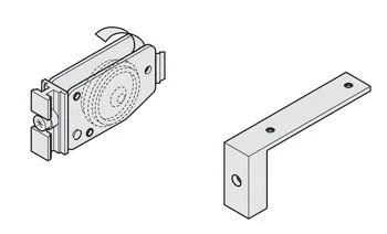 Adaptér pro podlahové vedení, 90 x 40 mm (D x V) Výhodná Nabídka