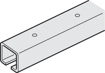 Akce Pojezdová kolejnice, předvrtané, 30 x 31 mm (Š x V)