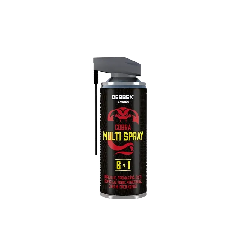 DEN BRAVEN Multi Spray 6v1 DEBBEX COBRA CAP 200 ml TA20405 Poslední Šance