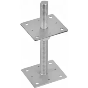 Akce ADOBY Patka sloupku PSR 80 stavitelná šroubem 80x250mm/M24