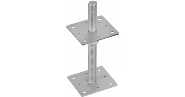 Akce ADOBY Patka sloupku PSR 80 stavitelná šroubem 80x250mm/M24