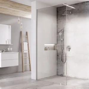 Značkový Walk-In Wall Set 80, lesk+transparent