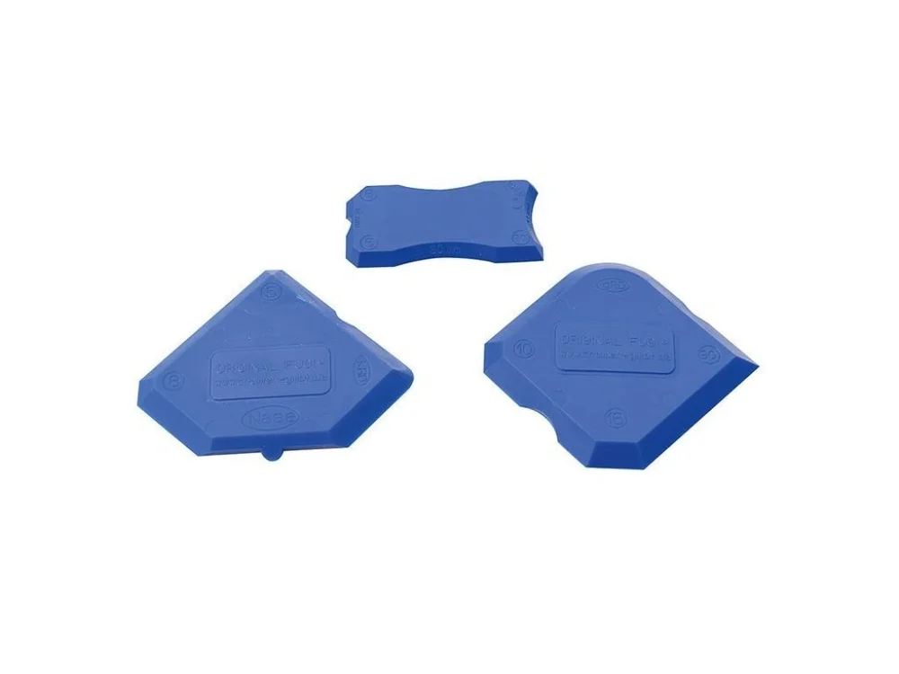 Značkový Sapho FUGI PROFESSIONAL-KIT 3 šablony na silikonové spáry, 16 profilů CA-40401