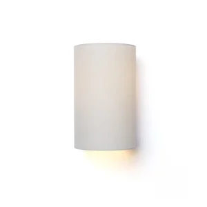 Značkový RENDL RON W 15/25 nástěnná Chintz světle šedá/bílé PVC 230V LED E27 15W R11557