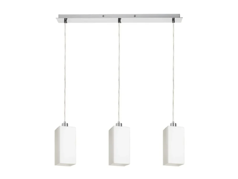 Must-Have RENDL LIZ III 60 závěsná opálové sklo/chrom 230V LED E27 3x15W R14024