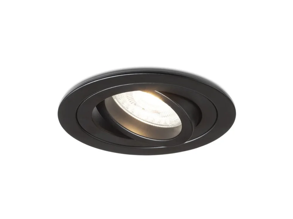 Finální Výprodej RENDL PASADENA GU10 R zápustná černá 230V LED GU10 7W R14103