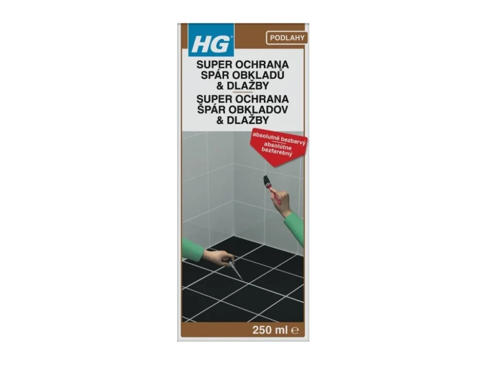 Časově Omezené HG HG super ochrana spár obkladů & dlažby HGOS