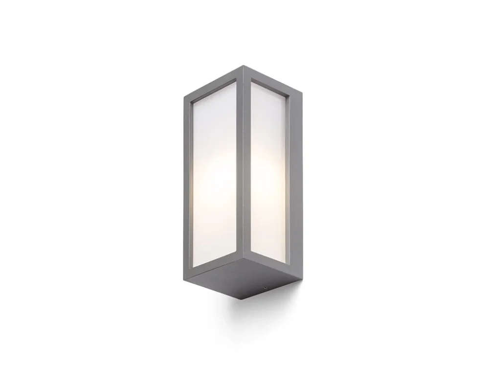 Hit Sezóny RENDL DURANT nástěnná stříbrnošedá 230V LED E27 15W IP54 R12568