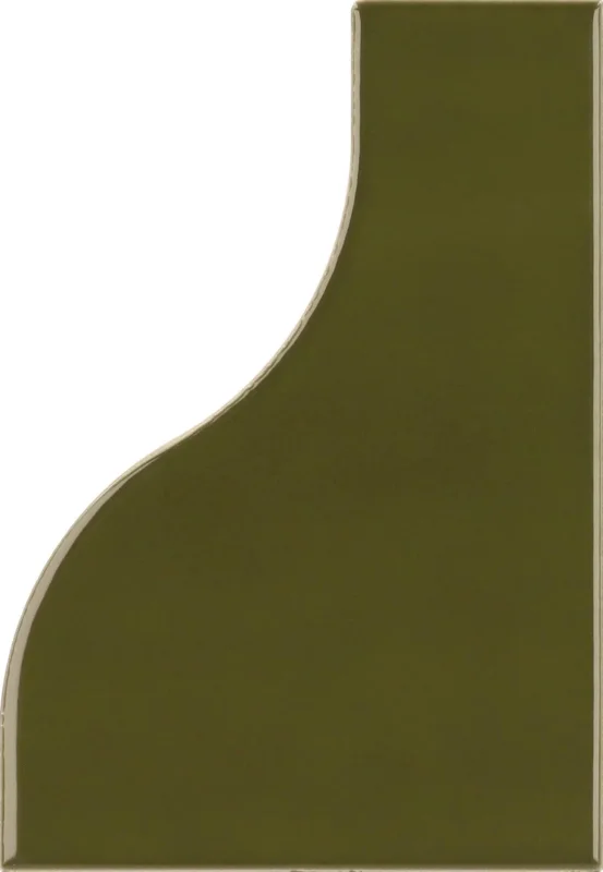 Nejlepší Volba Retro dekor Equipe Curve Garden Green 8,3x12 - zelená