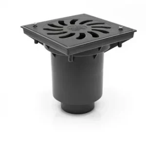 328z-kv Spodní D160, Suchá Klapka, Litinová Mřížka 245x245mm, Zámek 04880-KVS160S-LI+z Koupit Online