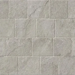 Akce Mozaika jako kámen Caesar Quartz Essence Rocky Comp. P 29,5x39 Matt. - šedá